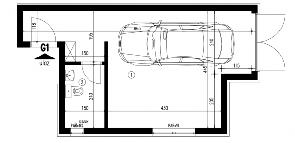 Projekat novogradnje slika